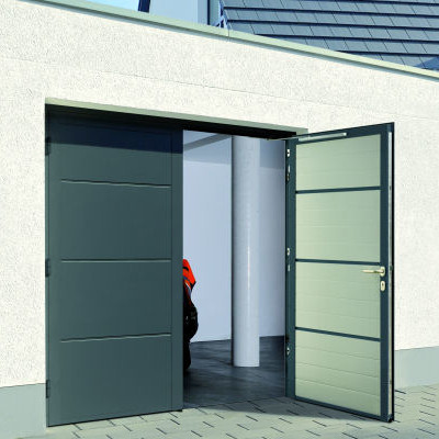 Openslaande garagedeur